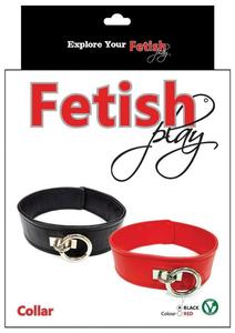 Fb Collar Vegan Leather Black Discount Online