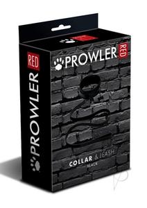 Prowler Red Collar And Leash Blk Newest Online