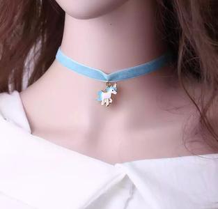 Velvet Unicorn Collar Pre Order For Sale