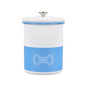Le Creuset 4.25 qt. Treat Jar with Stainless Steel Knob - Light Blue Eastbay Online