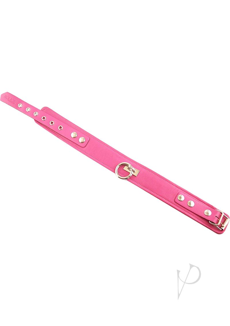 Rouge Plain Collar Pink Sale Best