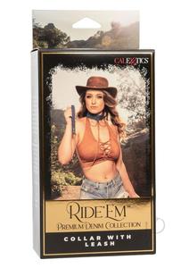 Ride Em Premium Denim Coll Collar Leash Cheap In China