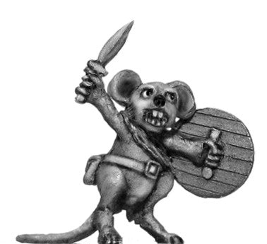 (100MIC04) Warrior Mouse Chief Squeaker Collections Online