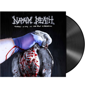 NAPALM DEATH - 'Throes Of Joy In The Jaws Of Defeatism' LP (Black) Cheap Buy Authentic