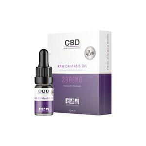 CBD by British Cannabis 2000mg CBD Raw Cannabis Oil - 10ml Best Deals