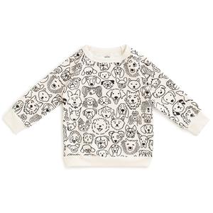 Sweatshirt - Dogs Black From China Sale Online