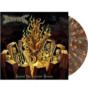 COFFINS - 'Beyond The Circular Demise' LP (Black Ice/Splatter) Free Shipping Pices