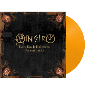 MINISTRY - 'Every Day Is Halloween - Greatest Tricks' Orange LP Cheap Sale Choice