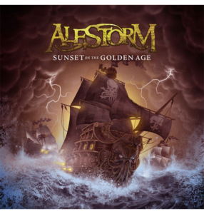 ALESTORM - 'Sunset On The Golden Age' CD Cheap Pice Original