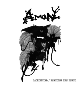 AMON - 'Sacrificial / Feasting The Beast' CD 100% Authentic