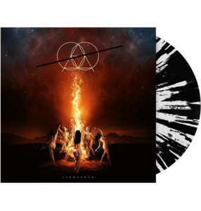 VIPASSI - 'Lightless' LP (Black/White Splatter) Free Shipping With Paypal