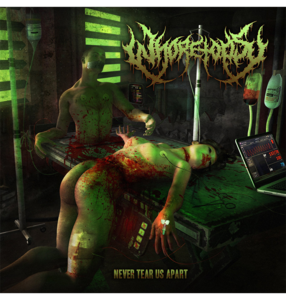 WHORETOPSY - 'Never Tear Us Apart' CD Sale For Cheap