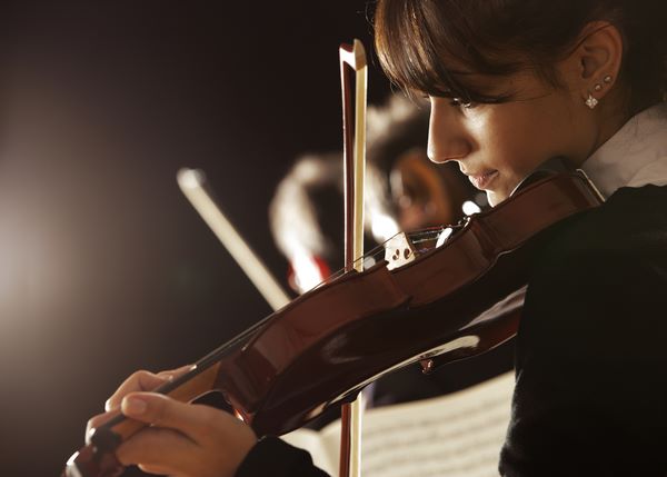 Violine devojka u orkestru Manchester Sale Online
