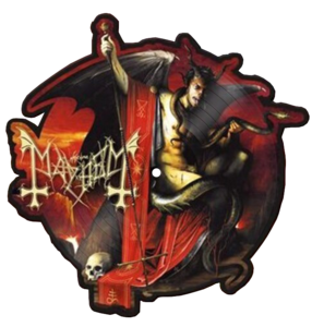 MAYHEM - 'Bad Blood - Shaped Picture Disc' Picture Disc LP View Cheap Pice