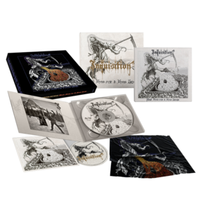 INQUISITION - 'Black Mass for a Mass Grave' CD Box With Credit Card Cheap Pice