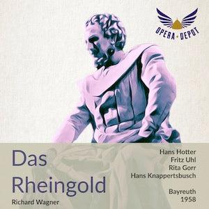 Wagner: Das Rheingold - Hotter, Gorr, Uhl, Adam, Kónya, Grümmer, Greindl, Andersson, Stolze; Knappertsbusch. Bayreuth, 1958 Clearance Geniue Stockist