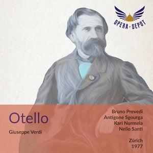 Verdi: Otello - Prevedi, Sgourda, Nurmela, Araiza; Santi. Zürich, 1977 Clearance Clearance Store