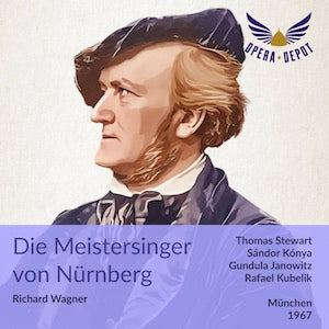 Wagner: Die Meistersinger von Nürnberg - Konya, Stewart, Janowitz; Kubelik. Munich, 1967 Enjoy Cheap Pice