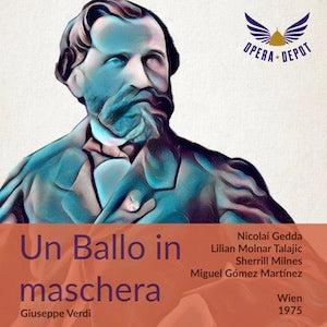 Verdi: Un Ballo in maschera - Gedda, Molnar Talajic, Milnes, Toczyska; Martinez. Wien, 1975 Outlet Sast