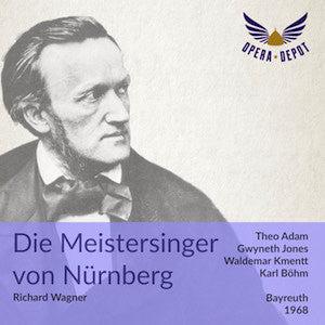 Wagner: Die Meistersinger von Nürnberg - Adam, Jones, Kmentt, Ridderbusch, Esser, Martin; Böhm. Bayreuth, 1968 Best Seller For Sale