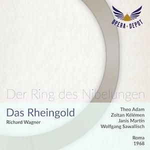 Wagner: Das Rheingold - Adam, Kelemen, Martin, Ridderbusch, Dominguez; Sawallisch. Roma, 1968 Discount Outlet Locations