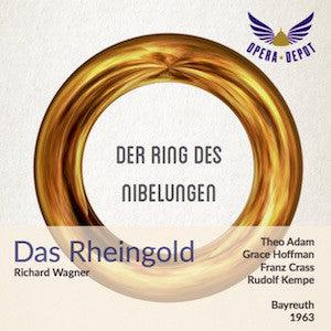 Wagner: Das Rheingold - Adam, Hoffman, Kraus, Meyfarth, Crass; Kempe. Bayreuth, 1963 Discount Supply
