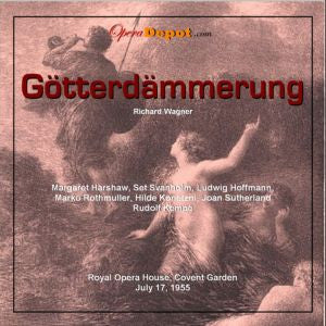 Wagner: Götterdämmerung - Harshaw, Svanholm, L. Hoffmann, H. Konetzni, Rothmuller, Sutherland, Shuard; Kempe.  London, 1955 Cheap Online Online