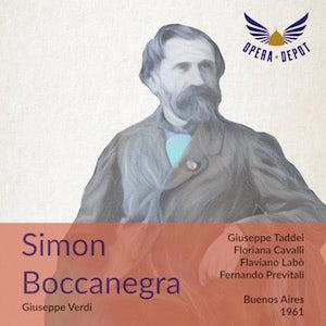 Verdi: Simon Boccanegra - Taddei, Cavalli, Labò, Clabassi, Mastromei; Previtali. Buenos Aires, 1961 Outlet Manchester