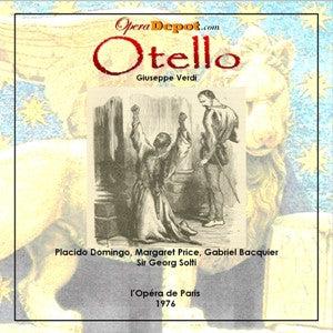 Verdi: Otello - Domingo, M. Price, Bacquier; Solti.  Paris, 1976 Buy Cheap Genuine