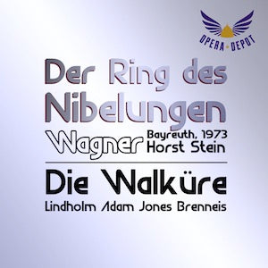 Wagner: Die Walküre - Lindholm, Adam, Jones, Brenneis, Reynolds, Ridderbusch; Stein.  Bayreuth, 1973 Cheap Sale With Paypal