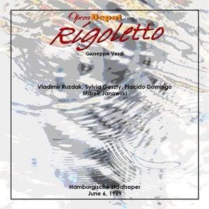 Verdi: Rigoletto - Geszty, Domingo, Rudzak; Janowski.  Hamburg, 1969 Free Shipping Best Seller