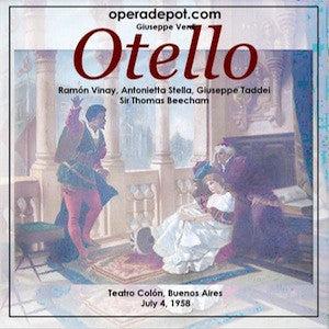 Verdi: Otello - Vinay, Stella, Taddei; Beecham. Buenos Aires, 1958 Free Shipping Sale Online