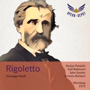 Verdi: Rigoletto - Paskalis, G. Robinson, Sandor; Barbieri. Winnepeg, 1975 Outlet Top Quality