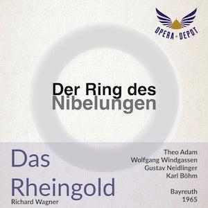 Wagner: Das Rheingold - Adam, Boese, Windgassen, Neidlinger, Silja, Talvela, Böhme; Böhm.  Bayreuth, 1965 Outlet Supply