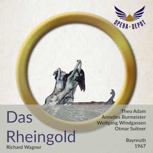 Wagner: Das Rheingold - Adam, Burmeister, Windgassen, Silja, Ridderbusch, Neidlinger; Suitner. Bayreuth, 1967 Clearance Free Shipping