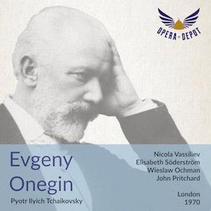 Tchaikovsky: Eugene Onegin - Vassiliev, Söderström, Ochman, Petkov, Cuenod; Pritchard. London, 1970 Excellent Online