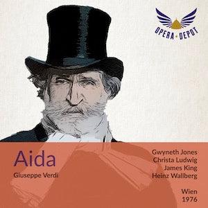 Verdi: Aida - Jones, King, Ludwig, Manuguerra; Wallberg. Wien, 1976 Outlet Sast
