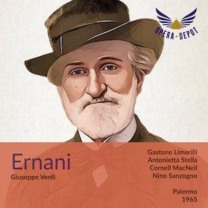 Verdi: Ernani - Stella, Limarilli, MacNeil, Arié; Sanzogno.  Palermo, 1965 Sale 2025