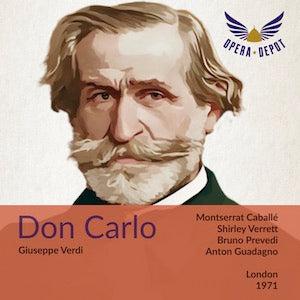 Verdi: Don Carlo - Caballé, Verrett, Prevedi, Sardinero, Giaiotti; Guadagno.  Barcelona, 1971 For Nice For Sale