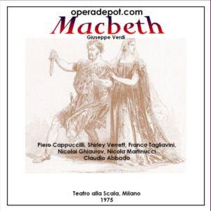 Verdi: Macbeth - Cappuccilli, Verrett, Ghiaurov, Fr. Tagliavini, Martinucci, Malagù; Abbado.  Milano, 1975 Get Authentic For Sale