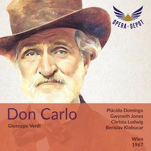 Verdi: Don Carlo - Domingo, Jones, Ludwig, Paskalis, Ghiaurov, Hotter; Klobucar.  Wien, 1967 Very Cheap Pice