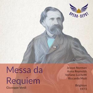 Verdi: Messa da Requiem - Norman, Reynolds, Luchetti, Giaiotti; Muti. Brighton, 1973 Buy Cheap Great Deals