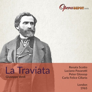 Verdi: La Traviata - Scotto, Pavarotti, Glossop, N. Berry; Cillario.  London, 1965 Sale Footlocker Finishline