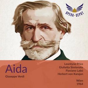 Verdi: Aida - L. Price, Simionato, Labò, Bastianini, Weber; von Karajan.  Wien, 1964 New Styles Cheap Pice