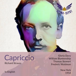 Strauss: Capriccio (In English) - Davy, Rue, Blankenship, Stewart; Waldman. New York, 1954 2025 Cheap Online