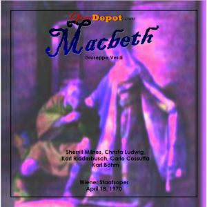 Verdi: Macbeth - Milnes, Ludwig, Cossutta, Ridderbusch; Böhm.  Wien, 1970 With Credit Card Cheap Pice
