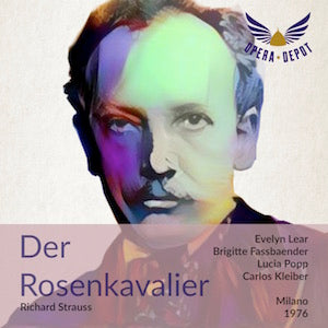 Strauss: Der Rosenkavalier - Lear, Fassbaender, Popp, Ridderbusch; Kleiber. Milano, 1976 Discount High Quality