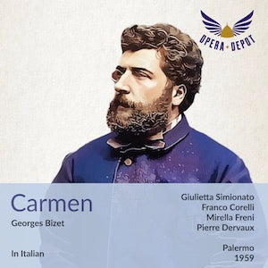 Bizet: Carmen (In Italian) - Simionato, Corelli, Freni; Dervaux. Palermo, 1959 Cheap Discounts