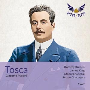 Puccini: Tosca - Kirsten, King, Ausensi; Guadagno.  1969 Very Cheap Pice