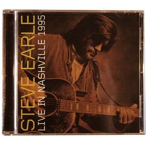 Steve Earle - Live in Nashville 1995 CD Discount From China